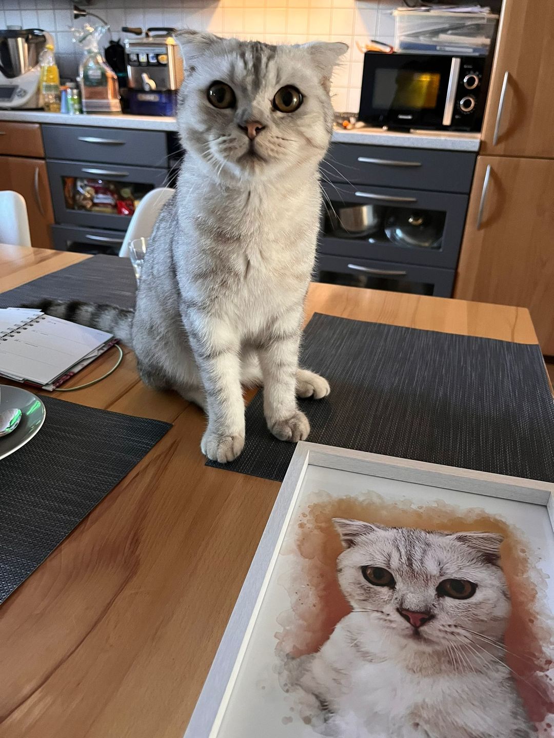 Customer photo review of Portrait deines Tieres im Wasserfarben-Stil