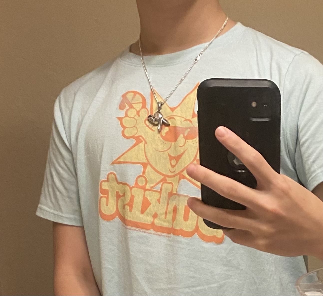 Customer photo review of SKULLBOY PENDANT