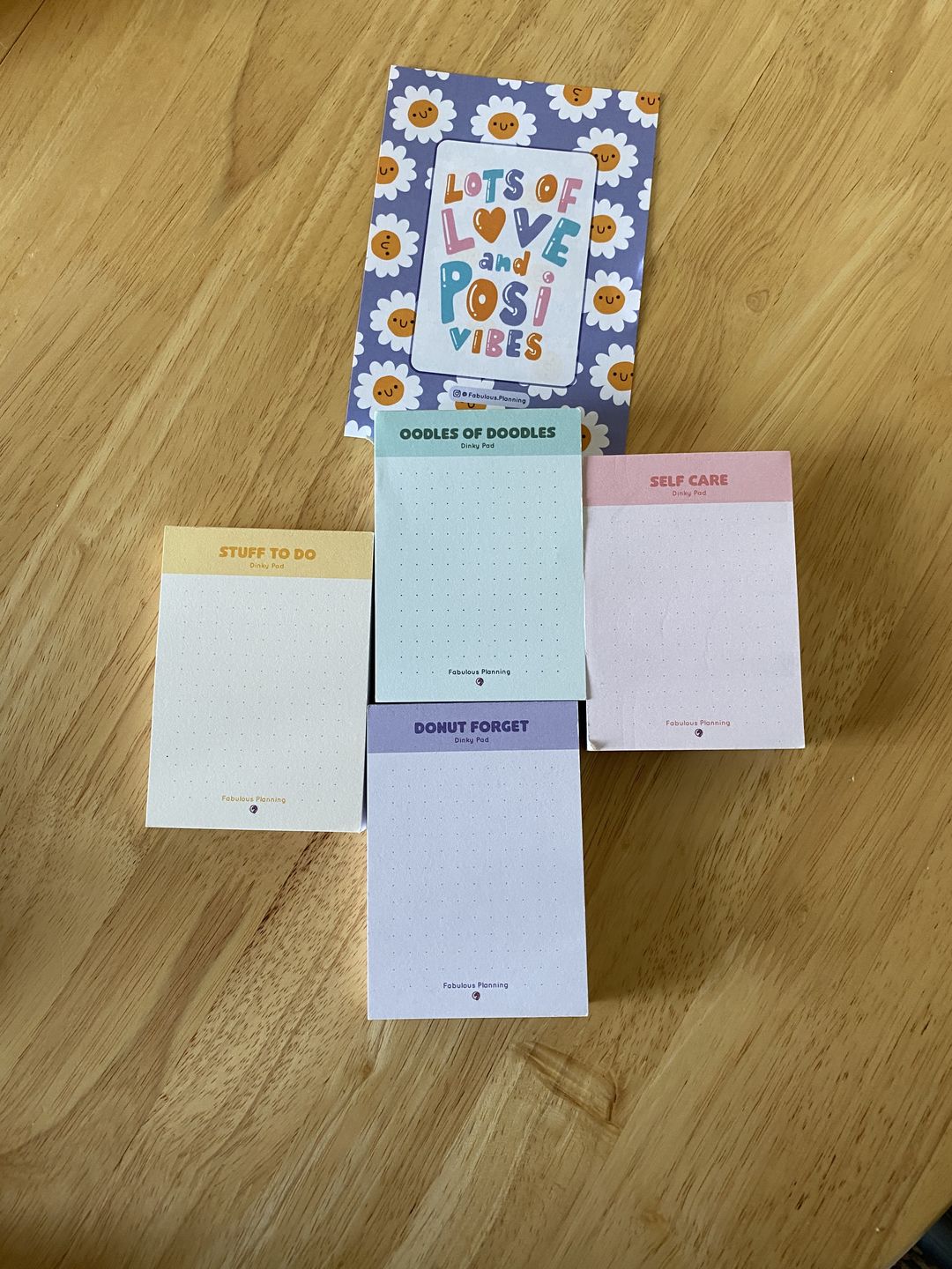 Customer photo review of Dinky Pad Pack