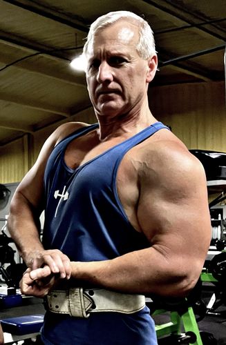 Customer photo review of Premium Stringer - Navy Blue