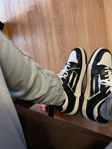 Customer photo review of AMIRI Skeleton SKEL-TOP Dunk Low Black