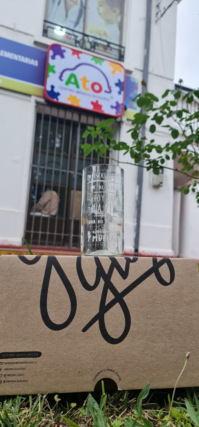 Customer photo review of Piscoleras Juego de 6 Vasos