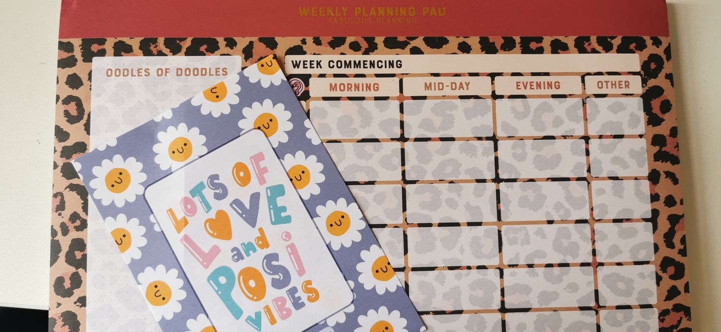 Customer photo review of A4 - Yearly Planning Pad - Exotic Leopard