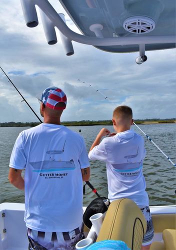 Customer photo review of Custom Dri-Fit Fishing Hoodies