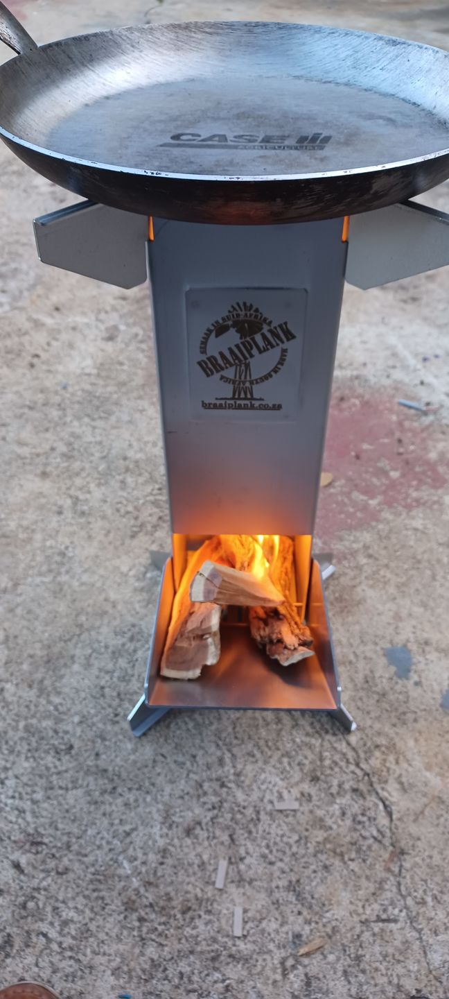 Customer photo review of BraaiPlank™ ROCKETSTOVE+