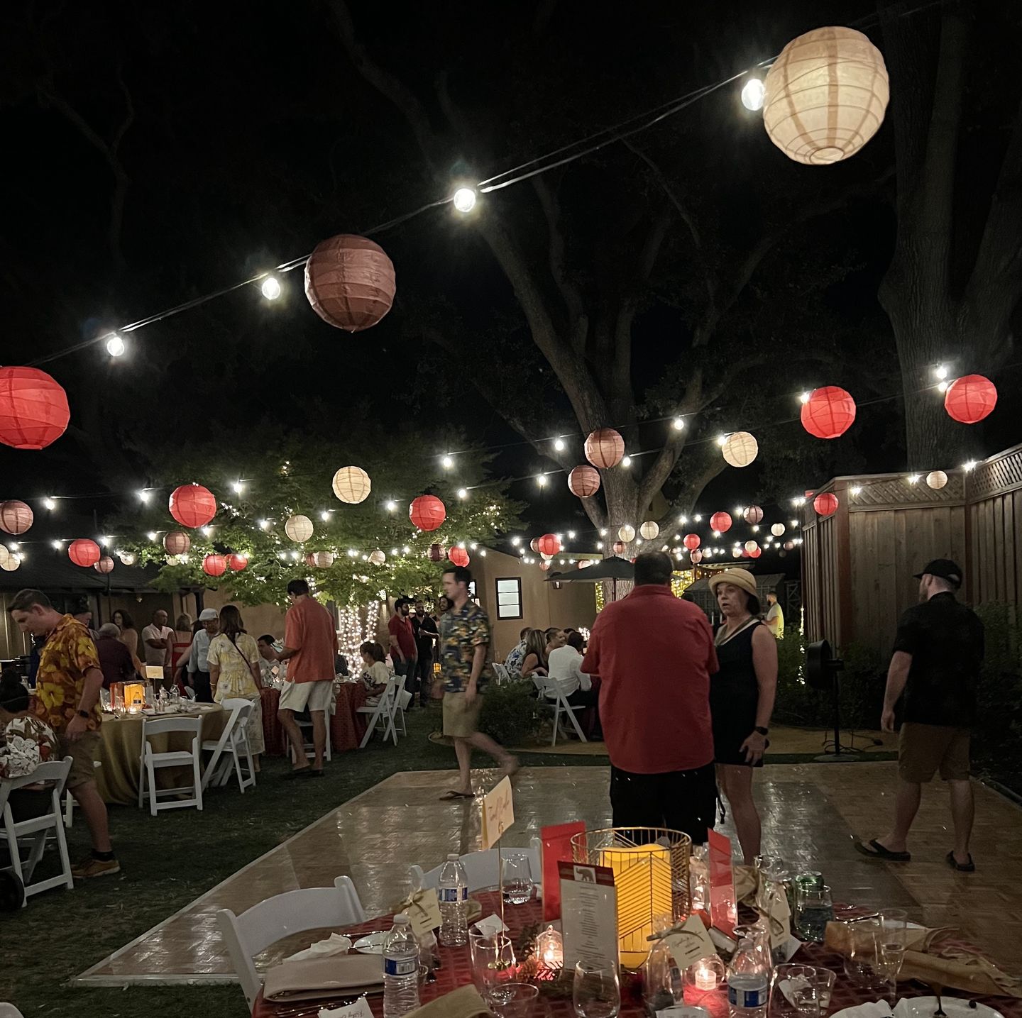 Customer photo review of MoonBright™ 9-LED Omni360 Remote Control Omni-Directional Lantern Light, Hanging / Table Top, Color-Changing (Battery Powered)