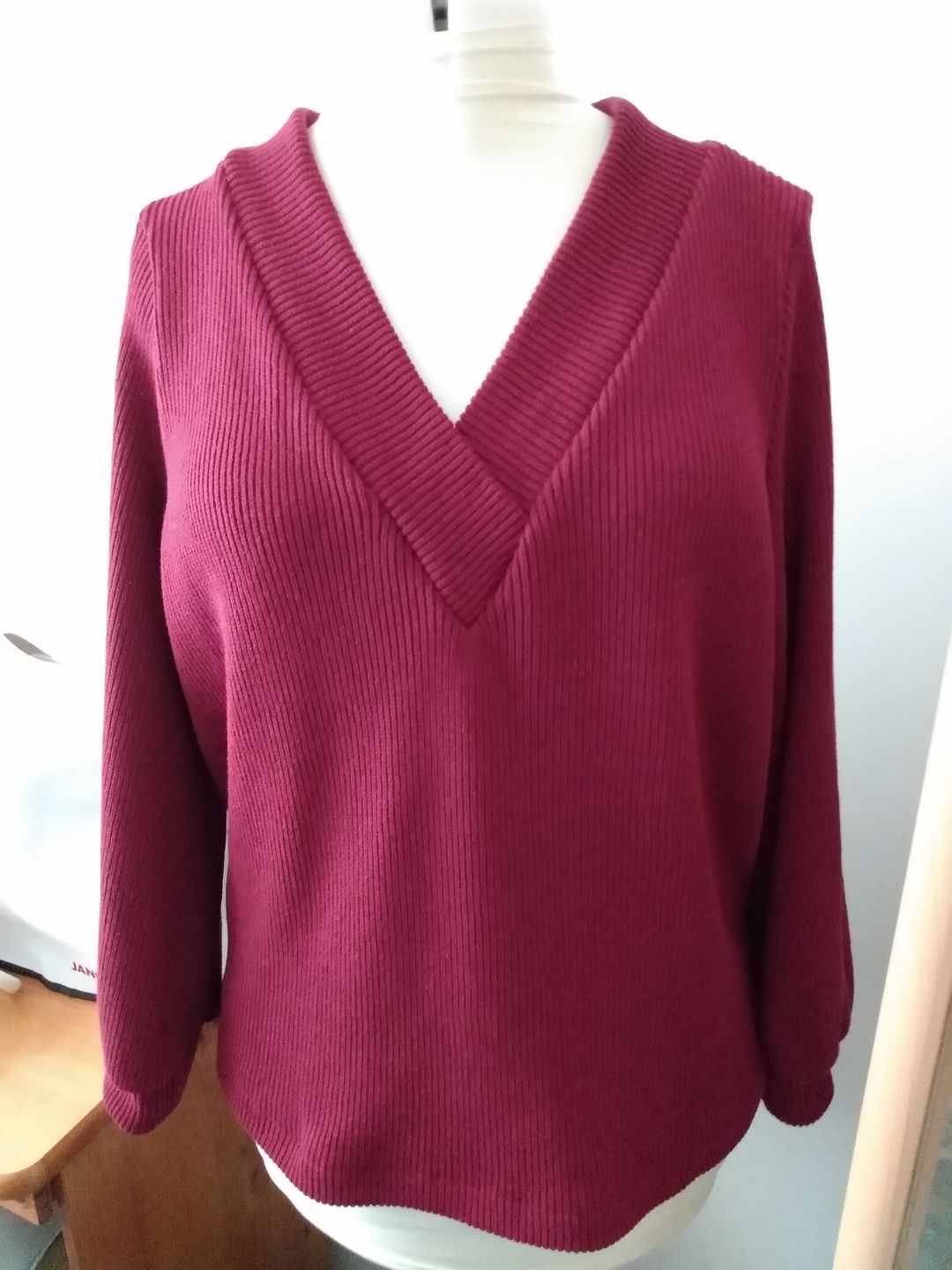 Customer photo review of Plain Recycled Cotton Mix Knit Fabric