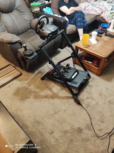 Customer photo review of APEX Steering Wheel Stand