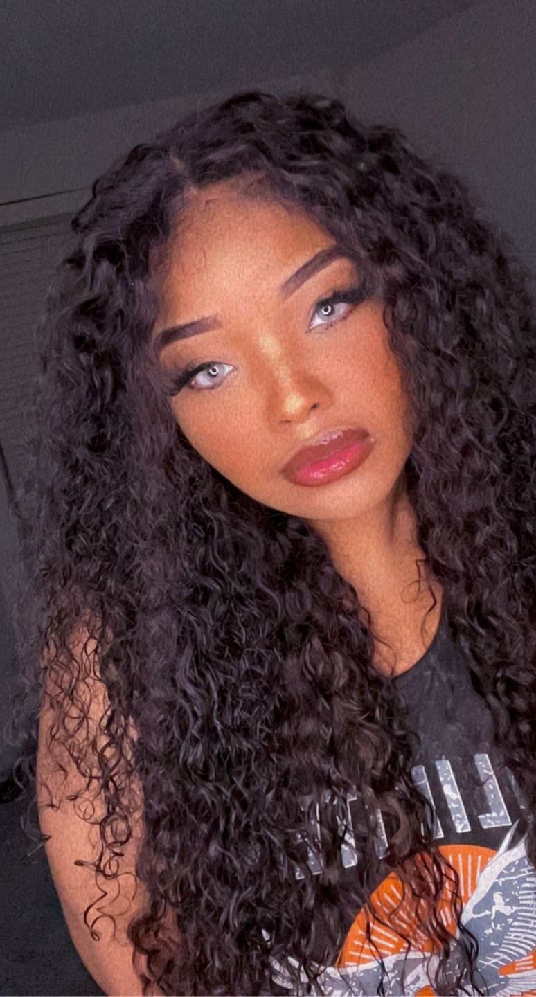 Customer photo review of Indian Curly Bundle
