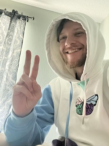 Customer photo review of Butterfly Hoodie