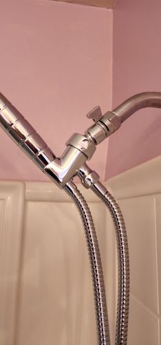 Customer photo review of Universal Shower Head Holder