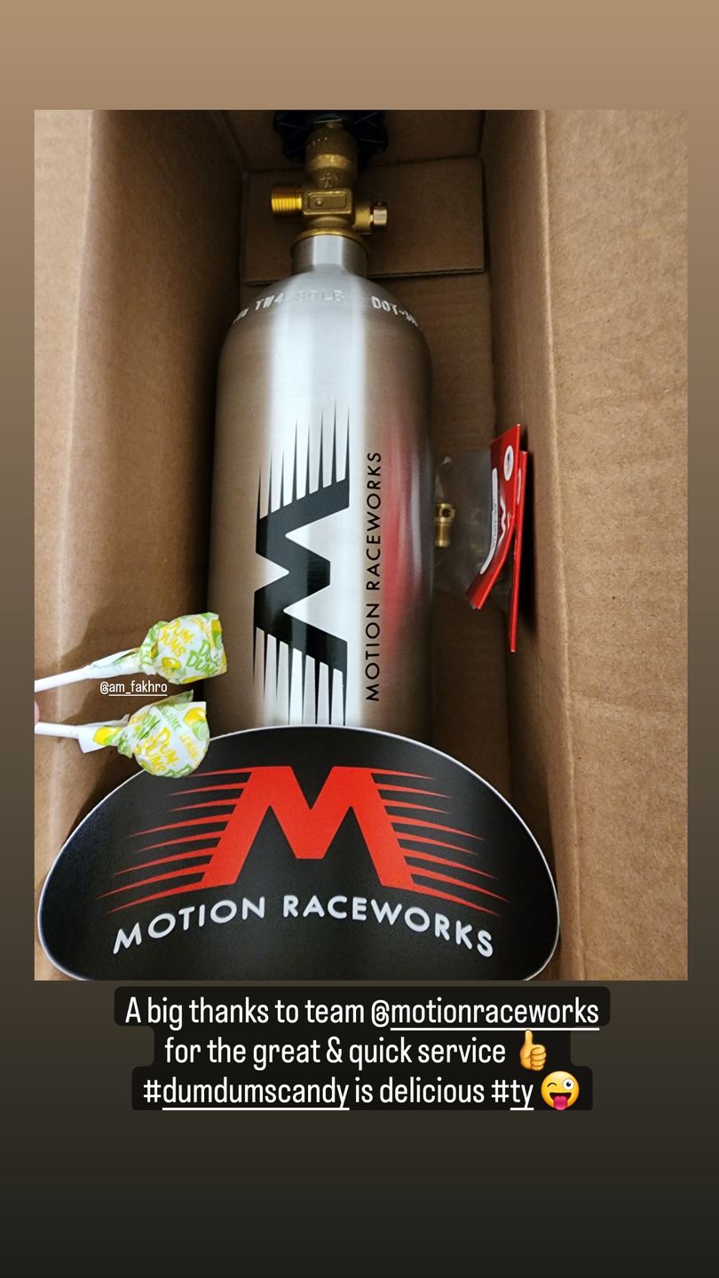 Customer photo review of CO2 Bottle (2.5lb) 25-10006