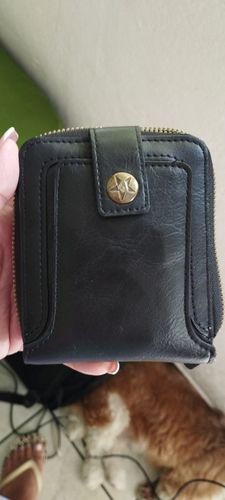 Customer photo review of Vintage Pu Leather Mens Wallet