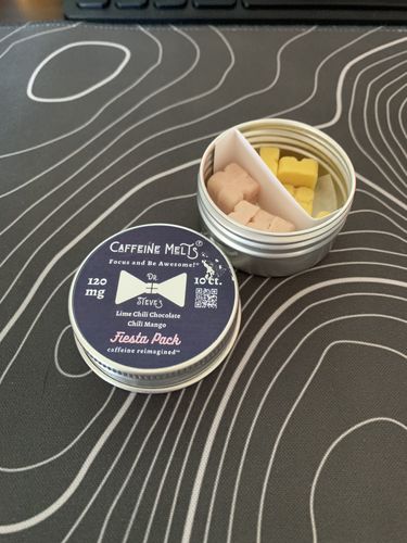 Customer photo review of Fiesta Pack (Lime Chili Chocolate + Chili Mango, 120mg)