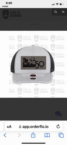 Customer photo review of [6 Pack] 112 Style Leather Patch Trucker Hats - Rectangle Patch