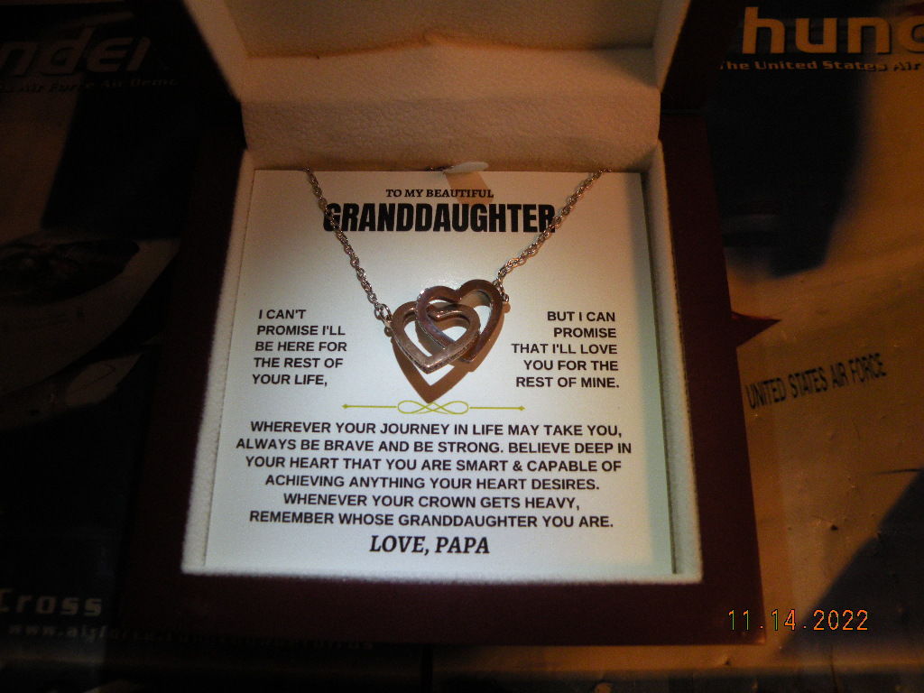 Customer photo review of To My Granddaughter - Personalized Beautiful Gift Set - SS117