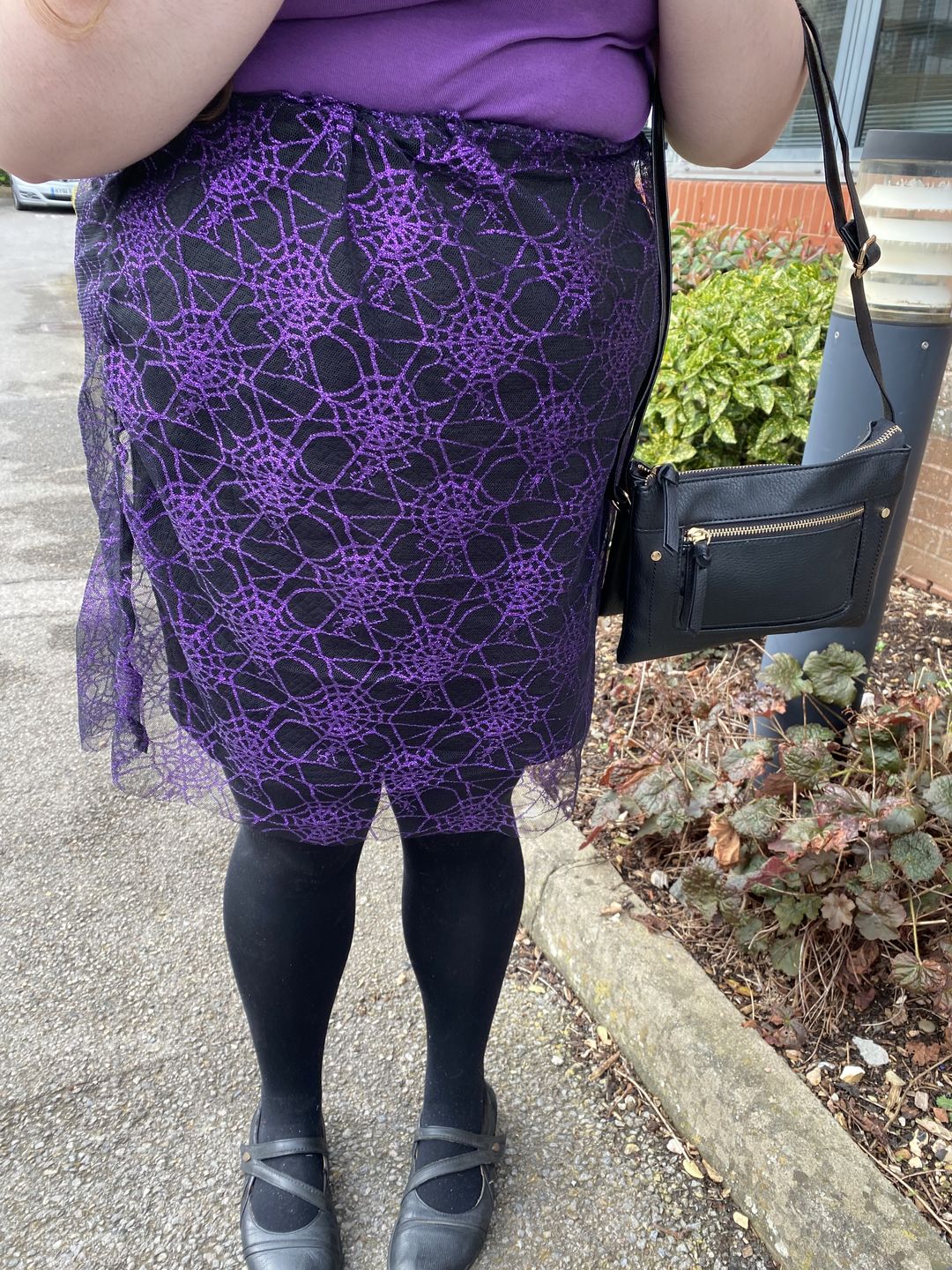 Customer photo review of Spider Web Net Fabric