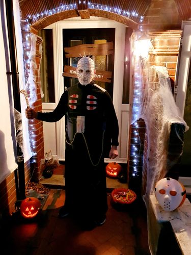 Customer photo review of Rubber Bald Cap Coloured