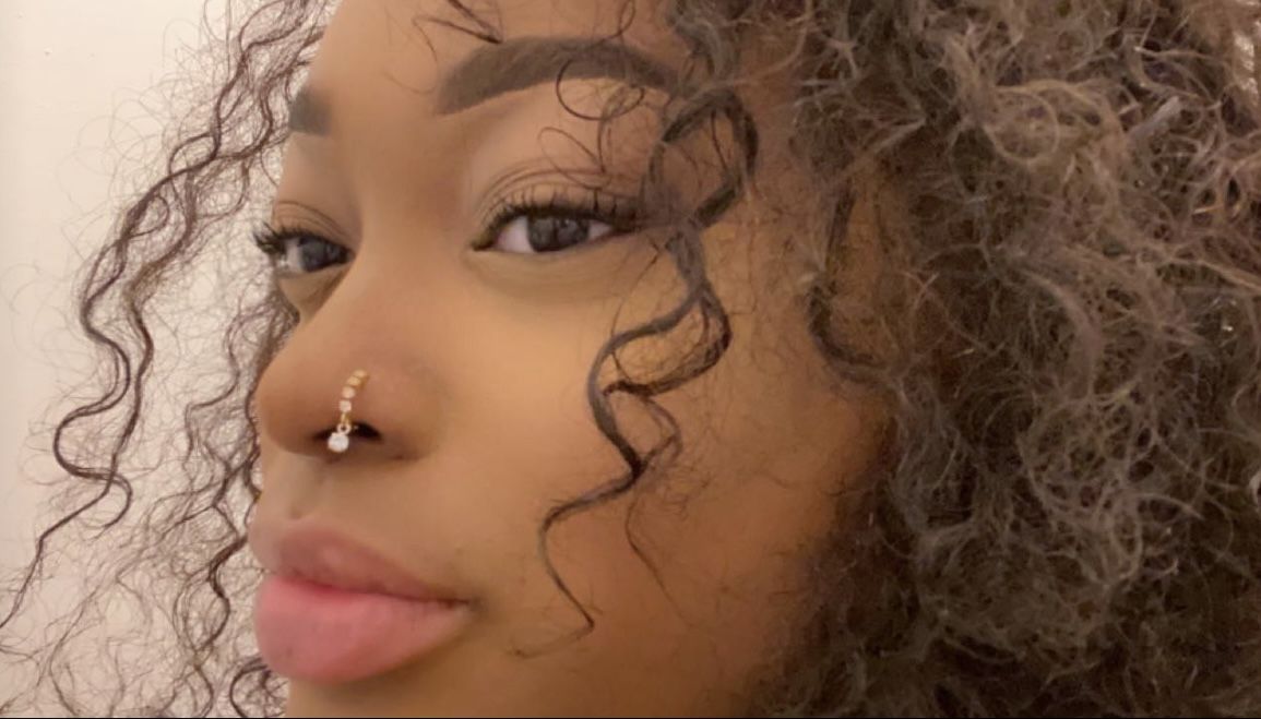 Customer photo review of Piercing Aliya