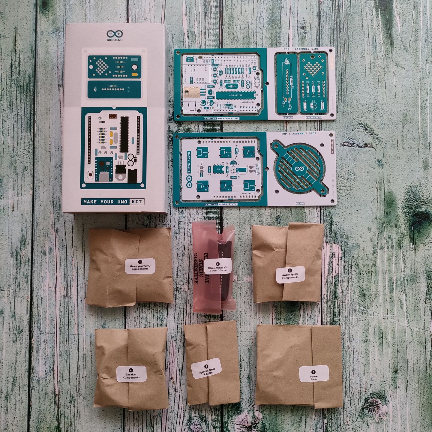 Customer photo review of Arduino Make Your UNO Kit