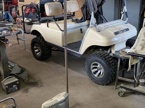 Customer photo review of Predator 22hp Installation Kit for 1986-1996 Club Car DS