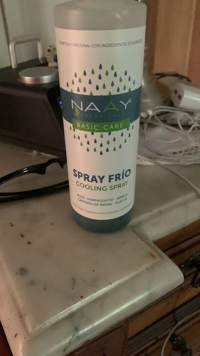 Customer photo review of Calming SPRAY Frío
