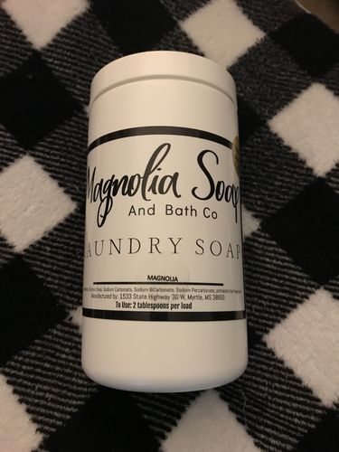 Customer photo review of Laundry Soap