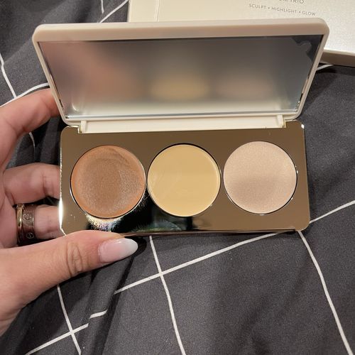 Customer photo review of Sculpting Palette & Two Brushes