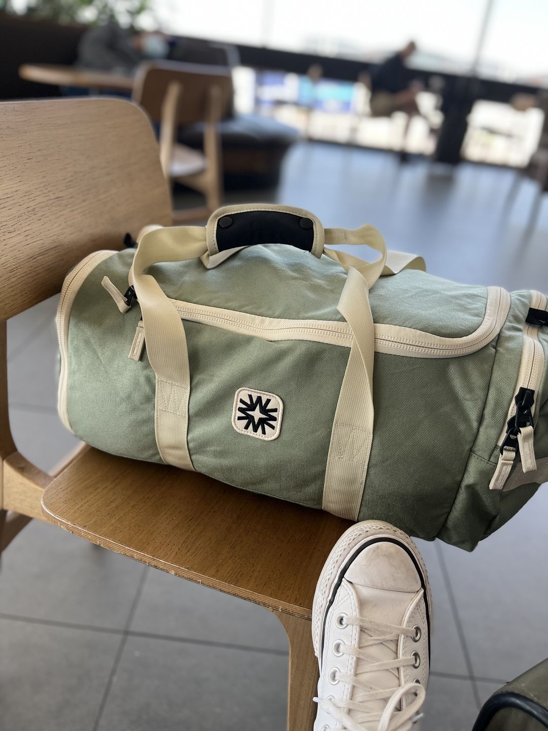 Customer photo review of States Duffel Bag Sage
