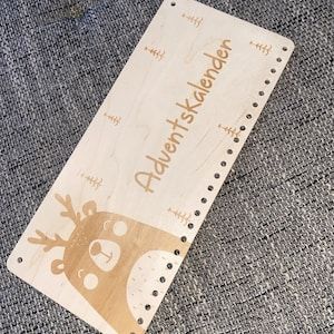 Customer photo review of Personalisierte Adventskalender Bär