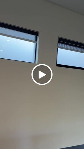 Customer video review of SmartWings Motorized Light Filtering Solar Shades 5% Openness Aventus