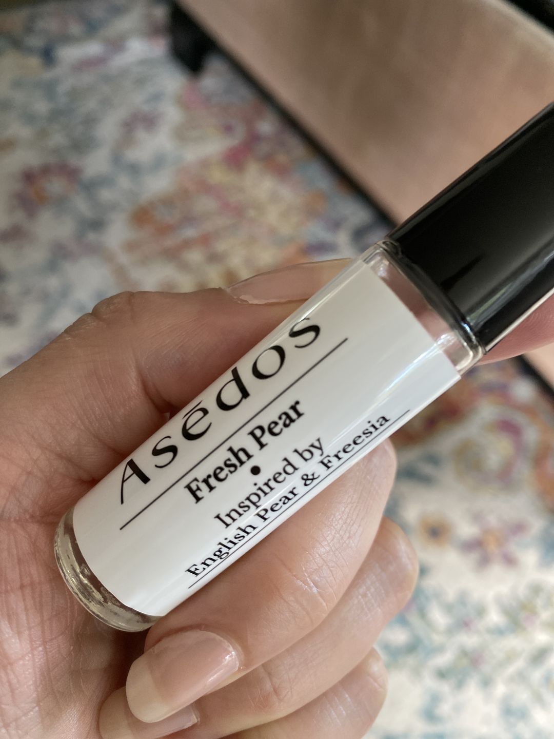 Customer photo review of FRESH PEAR PERFUME OIL