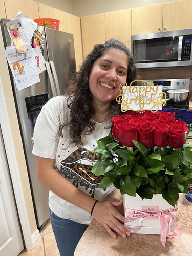 Customer photo review of Roses in Bloom - Red