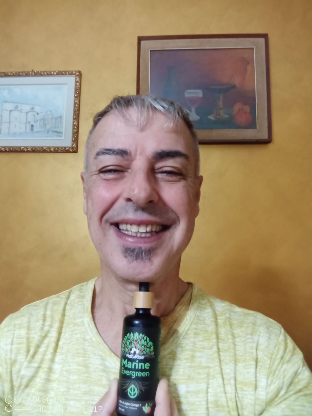 Customer photo review of Olio di alghe Omega 3 (100ml)