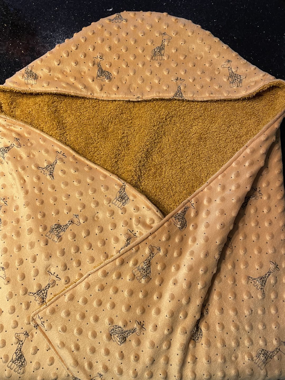 Customer photo review of Cotton Towelling Fabric