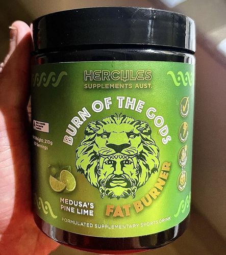 Customer photo review of Burn of the Gods - Fat Burner