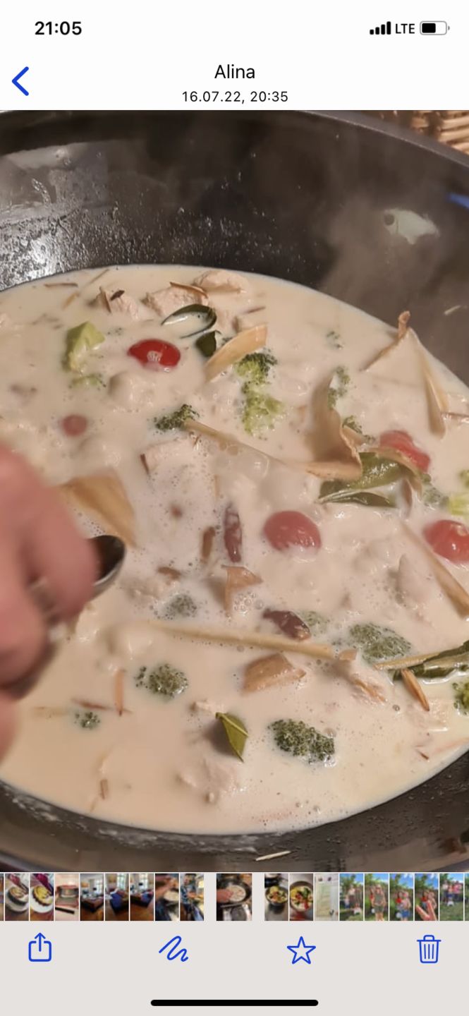 Customer photo review of Tom Kha Sparpackung (für 3-4 Portionen) mit 400ml Kokosmilch