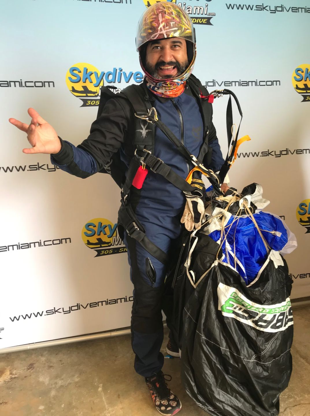 Customer photo review of Freefly Skydiving suit-04