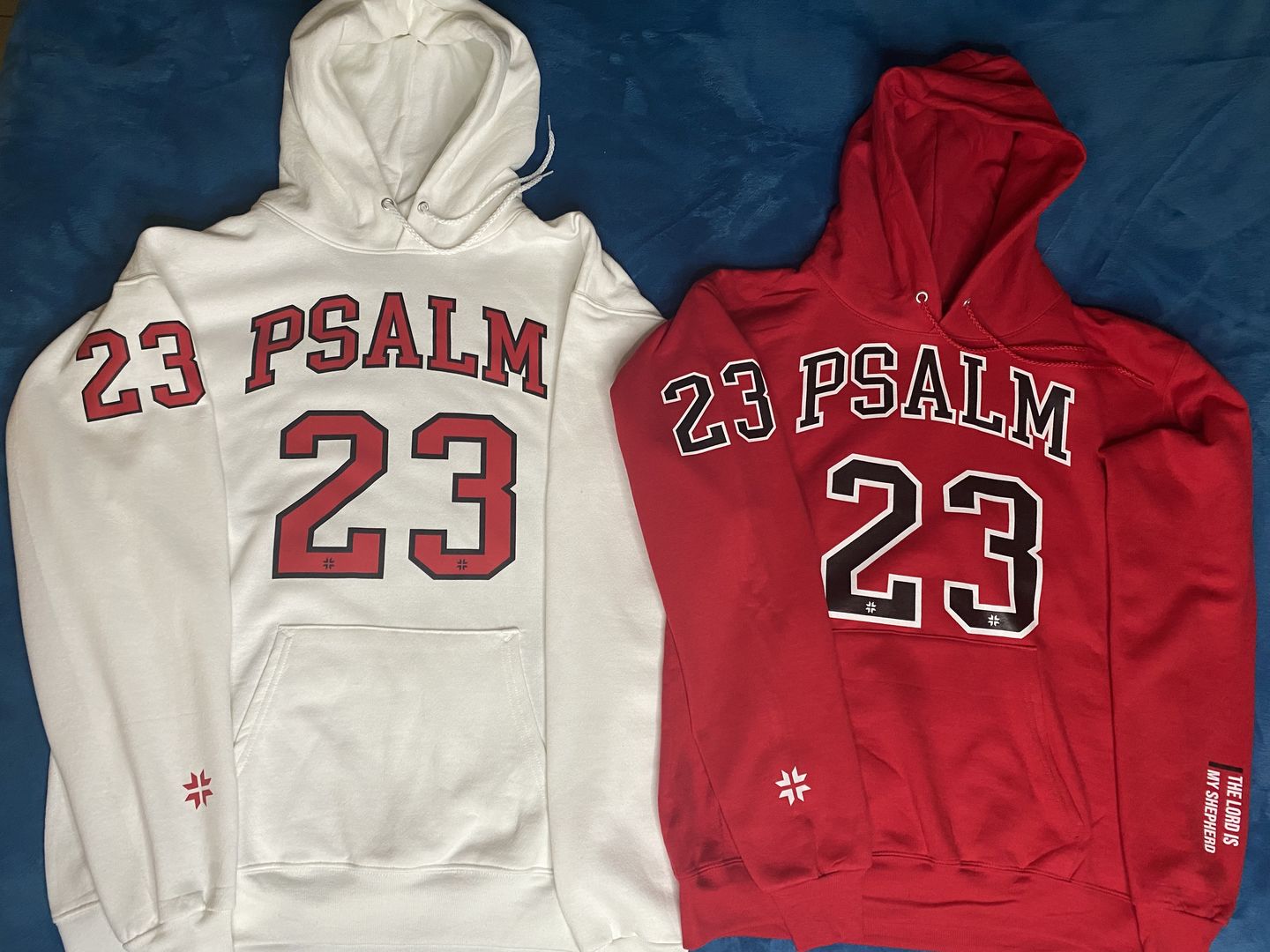 Customer photo review of PSALM 23 Hoodie