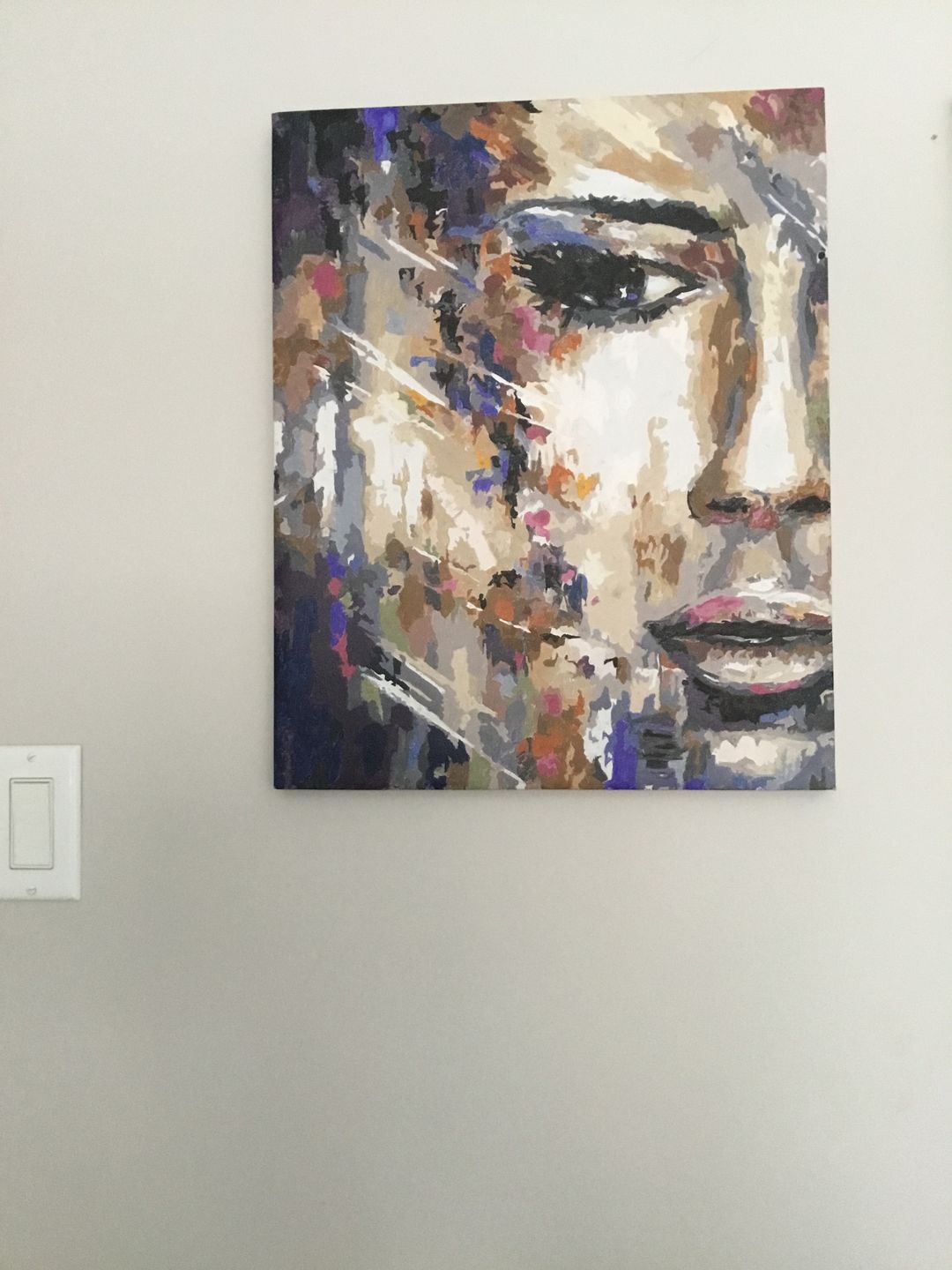 Customer photo review of The Woman Infinity - Paint by Numbers