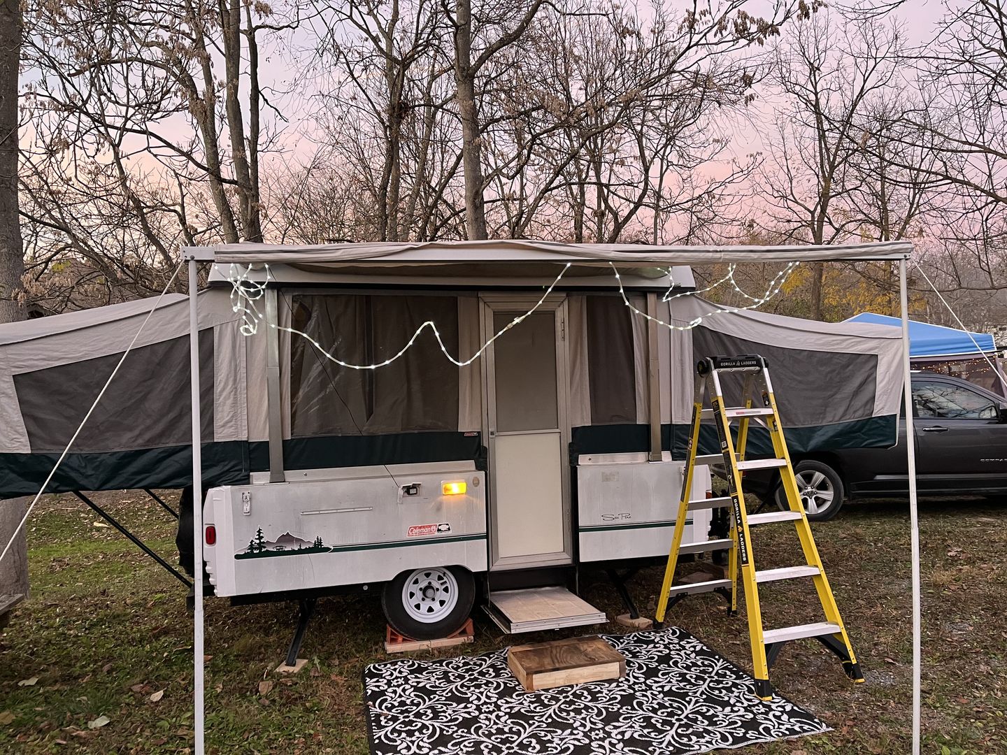Customer photo review of Coleman & Fleetwood Shock Cord Kit