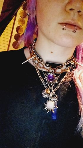 Customer photo review of Crystal Sun Chain