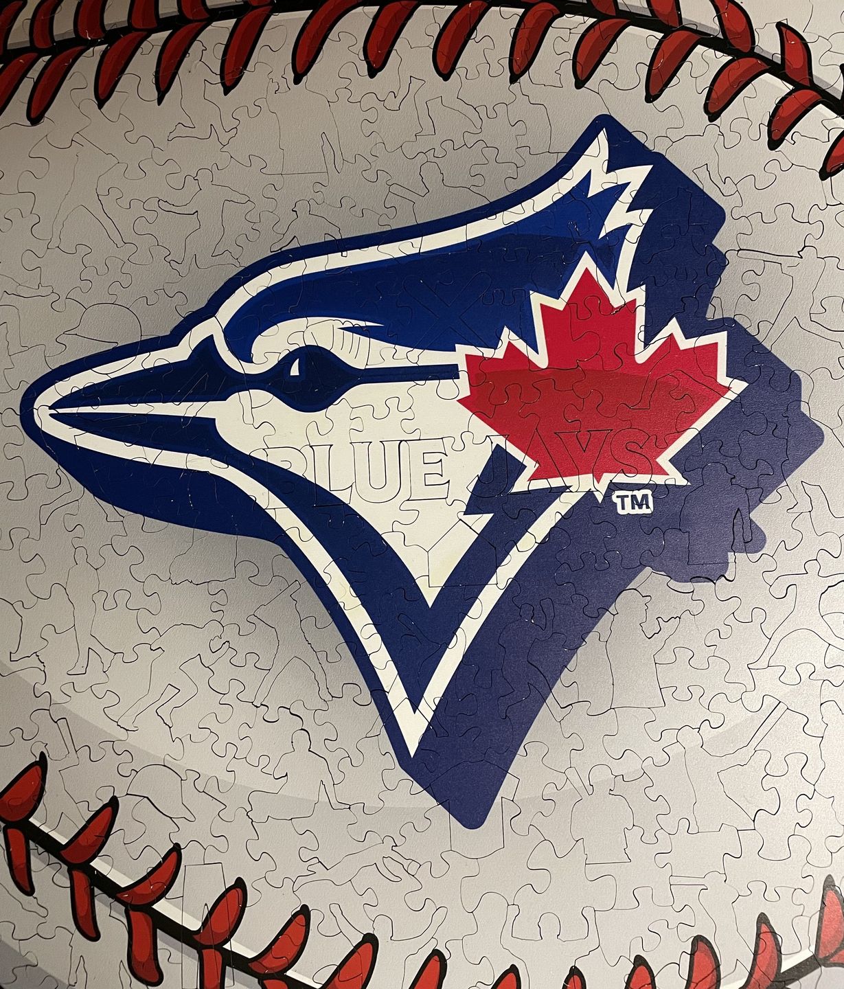 Customer photo review of Toronto Blue Jays® - Official Wooden Puzzle