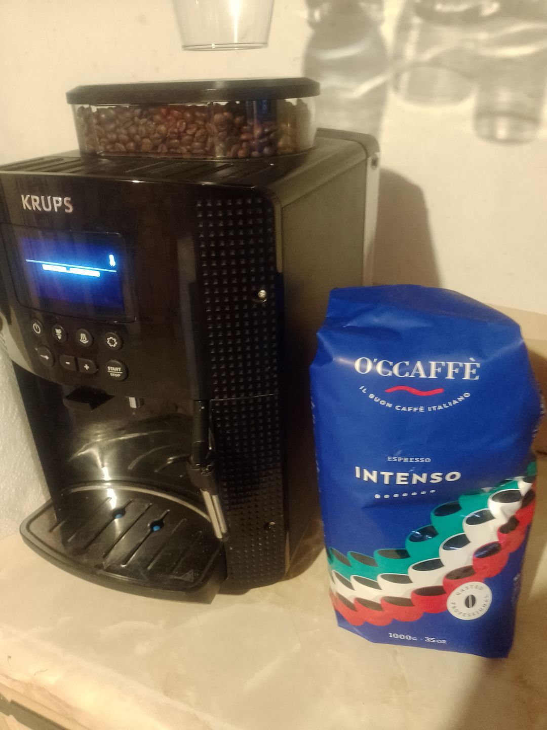 Customer photo review of Occaffe Grano Intenso Professional 1kg