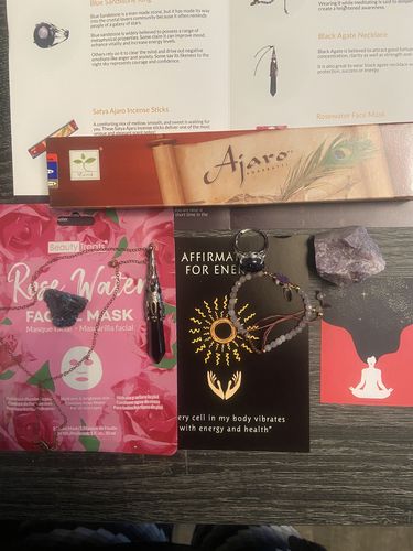 Customer photo review of Mindful Subscription Box