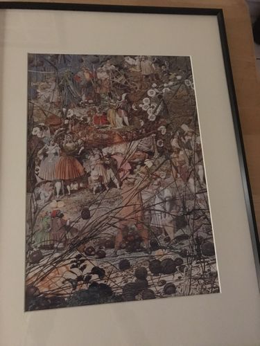 Customer photo review of The Fairy Feller's Master-Stroke, vintage artwork by Richard Dadd, A3 (16x12") Poster Print