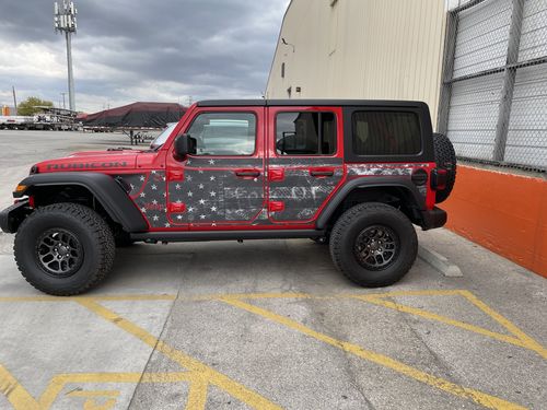 Customer photo review of MEK Removable Trail Armor: JLU