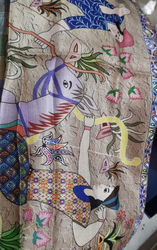 Customer photo review of Pashtush Womens Fine Soft Bamboo Stole, Shikaardar Print Design