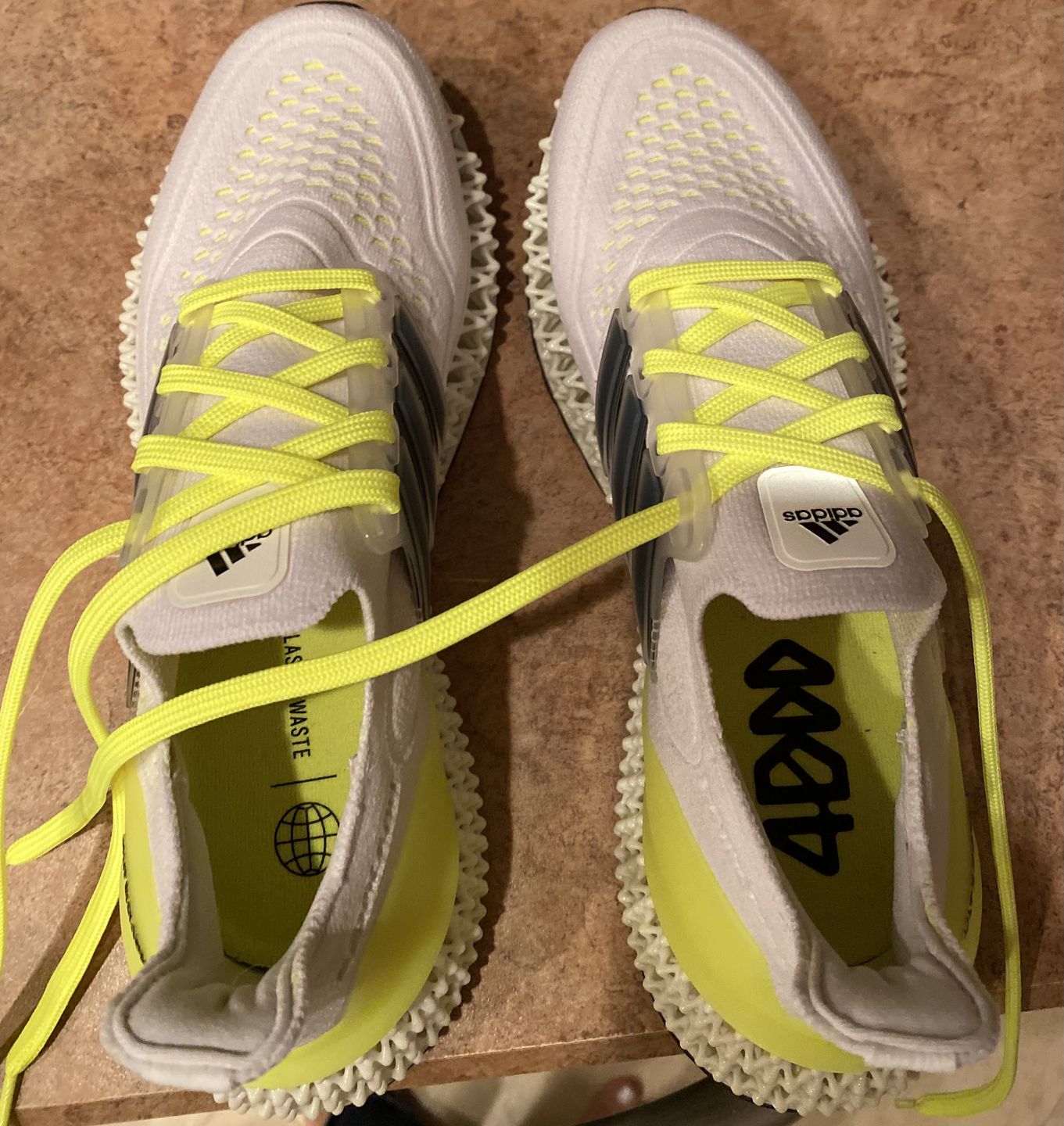 Customer photo review of Flat Standard Shoe Laces - Solids