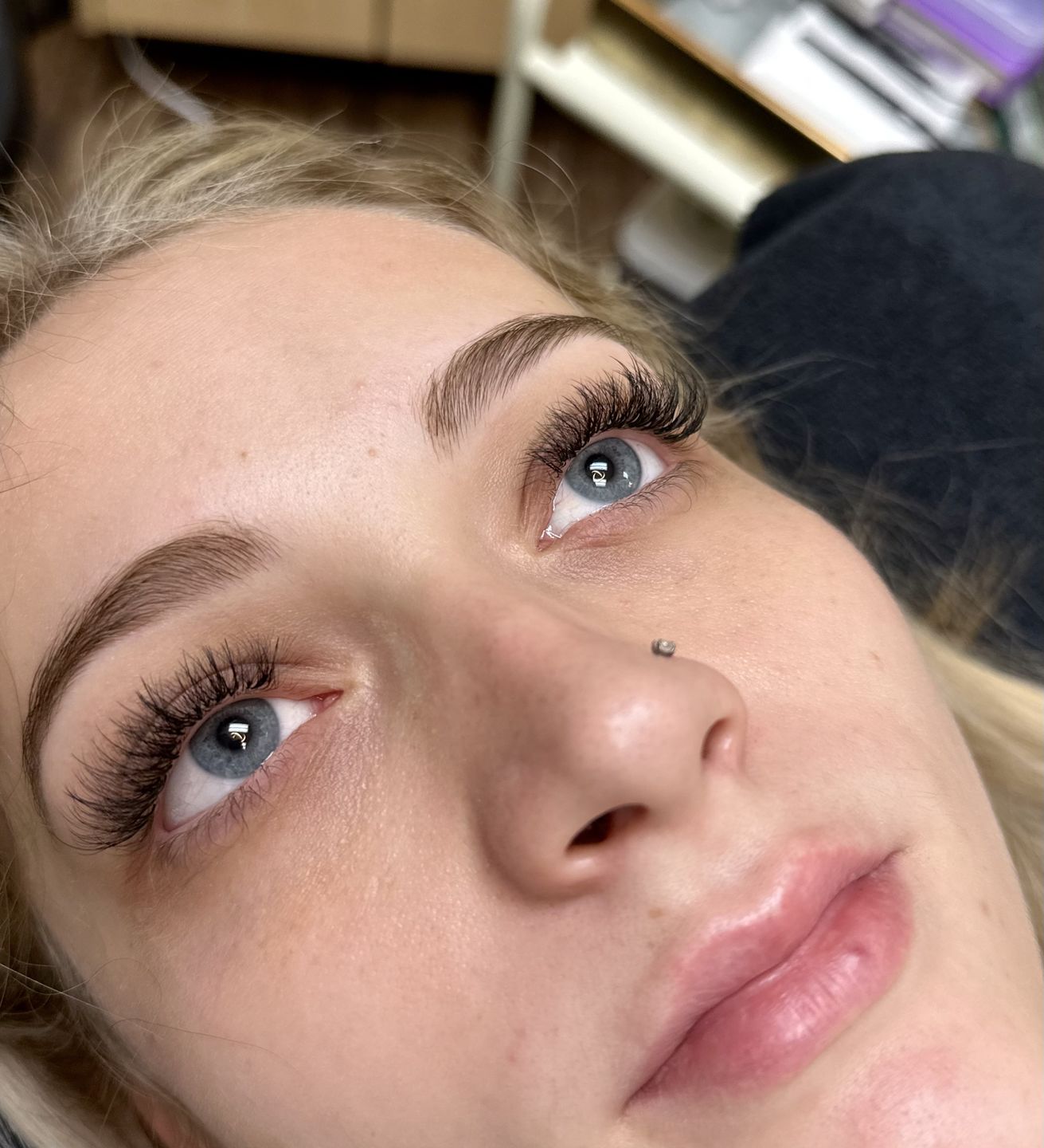 Customer photo review of VELOUR LASH ADHESIVE